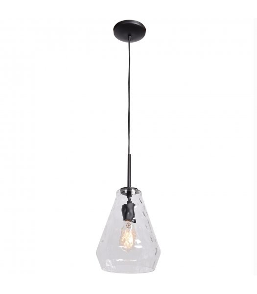 Access 50937-BL-CLR Simplicite Wavy Glass Pendant